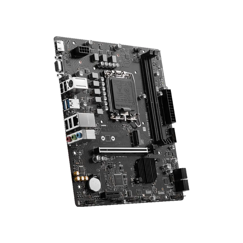 MSI PRO H610M-E DDR4 Motherboard For INTEL 12th | 13th | 14th GEN view 3